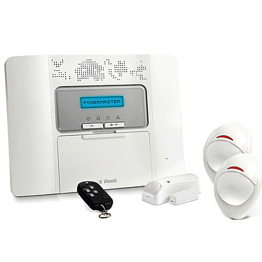 Visonic - POWERMASTER KIT2 - Alarme maison sans fil PowerMaster 30 - Kit 2