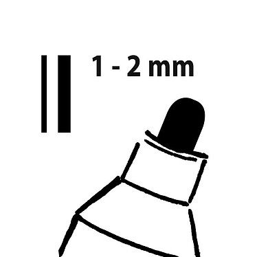 Avis SIGEL Set de 4 marqueurs craies liquide effaçable ARTVERUM Pte ogive 1-2 mm Assortis