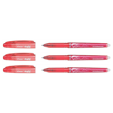 PILOT Stylo roller FriXion Point 0,5 Rouge x 3