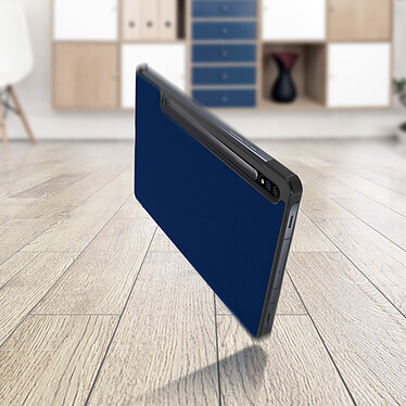Acheter Avizar Housse Pour Samsung Galaxy Tab S7 11.0 et Tab S8 Support Vidéo Design Fin Bleu Nuit
