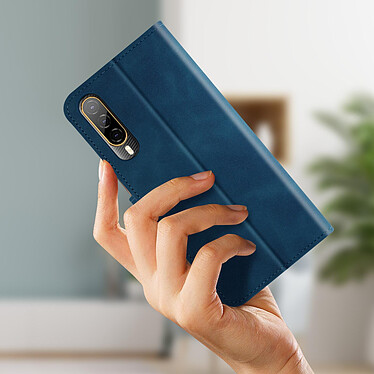 Avis Avizar Étui pour HTC Desire 22 Pro Portefeuille Support Vidéo Languette Magnétique  Bleu