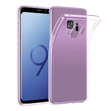 Evetane Coque Samsung Galaxy S9 silicone transparente Motif transparente Motif ultra resistant