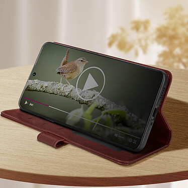 Acheter Avizar Étui pour Xiaomi Redmi Note 13 Pro Plus Porte-carte Support Vidéo  Marron