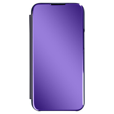 Avizar Étui Clear View iPhone 13 Pro Max avec Clapet Miroir Support Vidéo violet