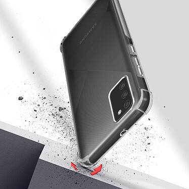 Avizar Pack Protection Samsung Galaxy A02s Coque Souple et Verre Trempé Transparent pas cher