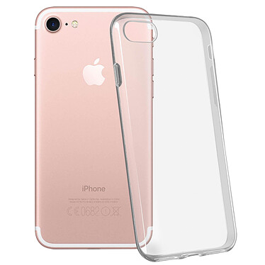 Avizar Coque iPhone SE 2022 / 2020 et 8 / 7 silicone gel transparente ultra-fine