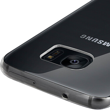 Avizar Coque Galaxy S7 Edge Protection transparente silicone gel souple antirayures pas cher