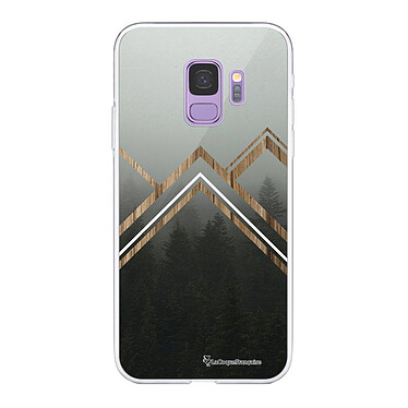 LaCoqueFrançaise Coque Samsung Galaxy S9 360 intégrale transparente Motif Trio Forêt Tendance