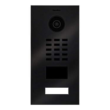 Doorbird - Portier vidéo IP lecteur de badge RFID saillie D2101V TITANE BR KIT 2