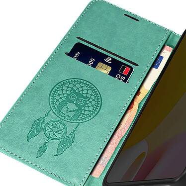 Acheter Avizar Étui pour Xiaomi 12 Lite Portefeuille et Support Mandala Attrape Rêves  Vert