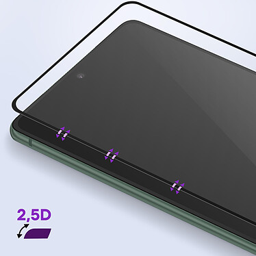 Avis Force Glass Verre Incassable pour Samsung Galaxy Note 20 Dureté 9H+ Garantie à vie  Noir