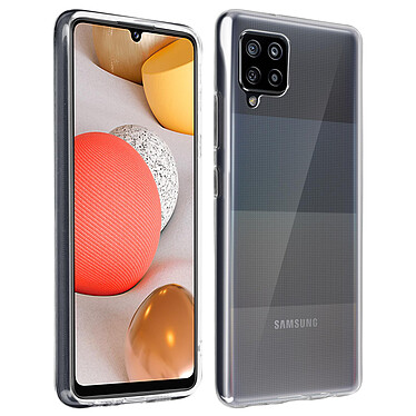 Avizar Coque Samsung Galaxy A42 5G Flexible Ultra-fine et Légère Transparent
