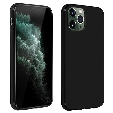 Avizar Coque iPhone 11 Pro Silicone Gel Flexible Résistant Ultra fine noir