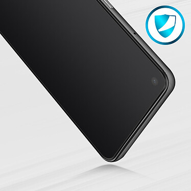 Avizar Vitre Xiaomi Mi 11 Lite et 11 Lite 5G NE 9H Biseauté Transparent / Noir pas cher