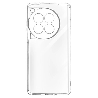 Avizar Coque pour OnePlus 12 et 12R Caméra Protégée Silicone Souple Fin Transparent