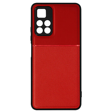 Forcell Coque Xiaomi Poco M4 Pro 5G et Redmi Note 11S 5G Conception Bi-matière  Noble rouge