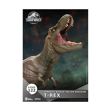 Jurassic World: Fallen Kingdom - Diorama D-Stage T-Rex 13 cm pas cher