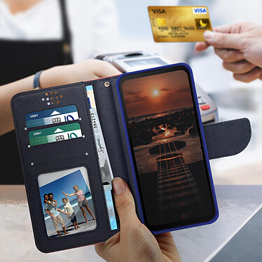 Acheter Avizar Etui universel pour Smartphone 152 x 76 x 10 mm avec Porte-cartes  Fancy Style rouge