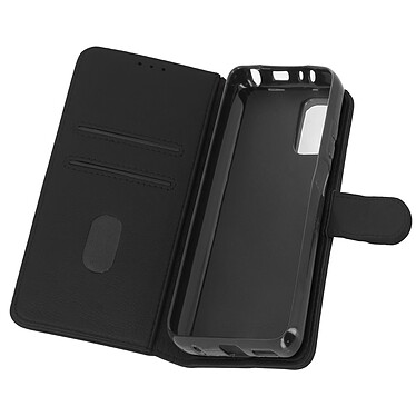 Avizar Étui Xiaomi Redmi Note 10 Pro Protection Porte-carte Fonction Support noir