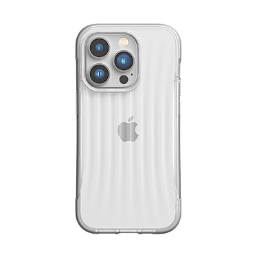 Raptic Coque pour iPhone 14 Pro Clutch Shockproof 3M avec motif rayures Transparent