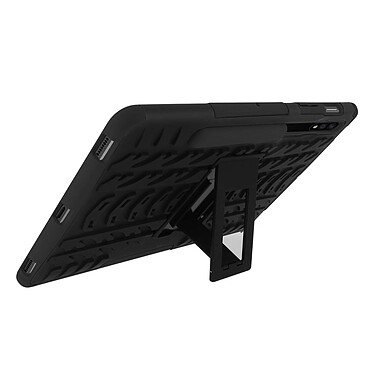 Avizar Coque Samsung Tab S7 Plus 12.4 et S8 Plus Antichoc Hybride Béquille Support Noir pas cher