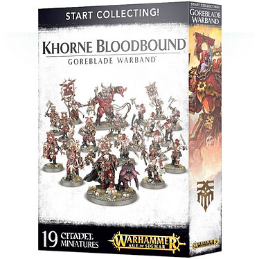 Warhammer AoS - Start Collecting! Khorne Bloodbound Goreblade Warband