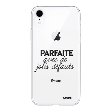 Evetane Coque iPhone Xr 360 intégrale transparente Motif Parfaite Avec De Jolis Défauts Tendance