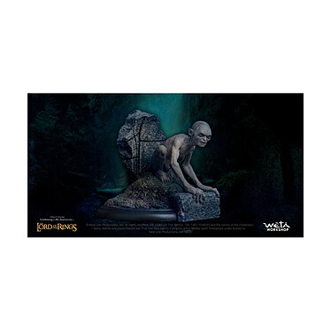 Le Seigneur des Anneaux - Statuette Gollum, Guide to Mordor 11 cm pas cher