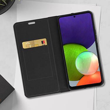 Avis Forcell Étui pour Samsung Galaxy A53 5G Carbone Porte-carte Support Vidéo  Luna Book Carbon Noir