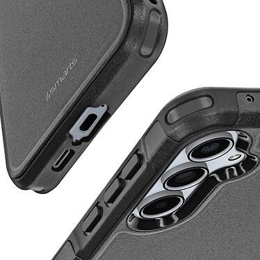 4smarts Coque pour Samsung Galaxy A55 Antichoc Anti-chutes Design Élégant Noir pas cher