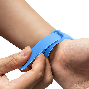 Acheter Avizar Bracelet pour Xiaomi Mi Band 5 / 6 / 7 Silicone Soft Touch Waterproof Bleu