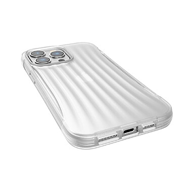 Avis Raptic Coque pour iPhone 14 Pro Max Clutch Shockproof 3M avec motif rayures Transparent