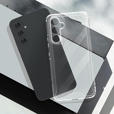 Acheter Avizar Coque pour Samsung Galaxy A54 5G Dos Rigide Coins Bumper Antichoc  Transparent