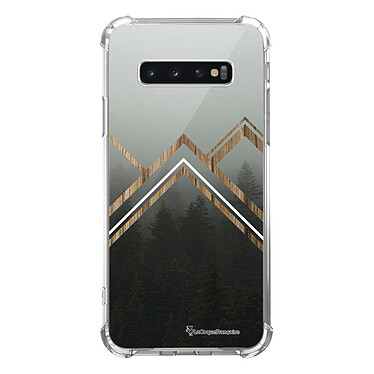 LaCoqueFrançaise Coque Samsung Galaxy S10 anti-choc souple angles renforcés transparente Motif Trio Forêt