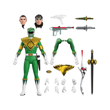 Power Rangers Mighty Morphin - Figurine Ultimates Green Ranger 18 cm