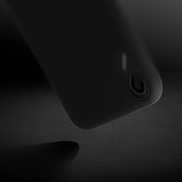 Acheter Avizar Coque iPhone XR Silicone Semi-rigide Mat Finition Soft Touch noir