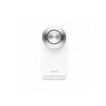 Nuki - Serrure connectée Bluetooth/Wi-Fi Nuki Smart Lock 3.0 Pro Blanc - NUKI_220803 - NUKI