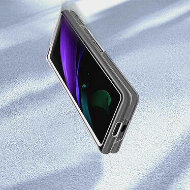 Avizar Coque Samsung Galaxy Z Fold 2 Protection Rigide Fine Légère Crystal Transparent pas cher