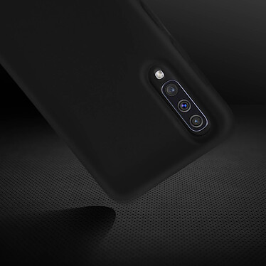 Acheter Avizar Coque Samsung Galaxy A50 Silicone Semi-rigide Mat Finition Soft Touch Noir