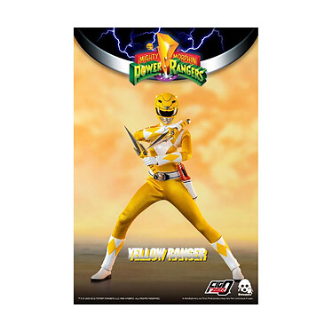 Avis Power Rangers : Mighty Morphin - Figurine FigZero 1/6 Yellow Ranger 30 cm