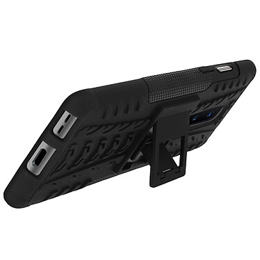 Avizar Coque OnePlus 8 Protection Semi-rigide Antichoc Béquille Support Noir pas cher