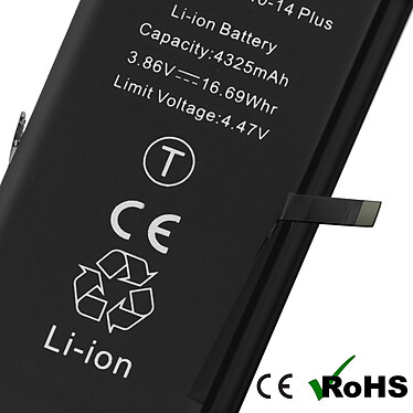 Acheter Clappio Batterie Decode PCB Version pour iPhone 14 Plus 4325mAh Noir