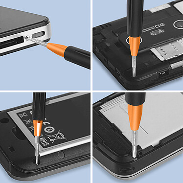 Avis Avizar Kit d'outils Démontage Réparation Smartphone / tablette Set 6 pièces Multicolore