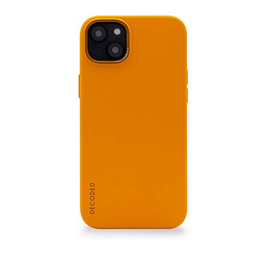 Decoded Coque Compatible avec le MagSafe Silicone Antimicrobienne pour iPhone 14 Plus Abricot