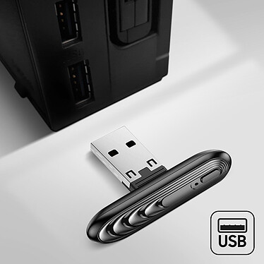 Avizar Adaptateur Bluetooth Nintendo Switch Émetteur Récepteur USB-C / USB Compact Noir pas cher