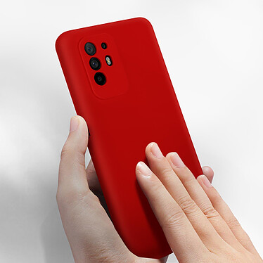 Acheter Avizar Coque Oppo A94 5G Silicone Semi-rigide Soft Touch rouge