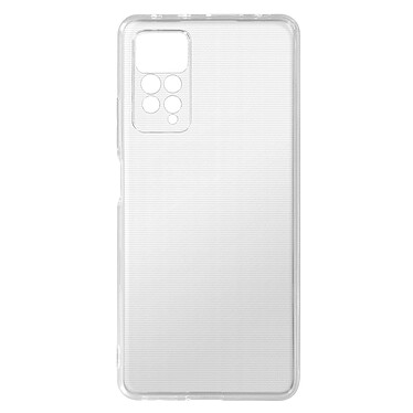 Avizar Coque pour Xiaomi Redmi Note 11 et 11s Silicone Fin avec Protection Caméra  Transparent