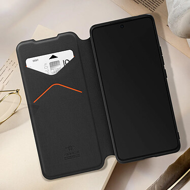 Avis Made for Xiaomi Étui pour Xiaomi 14 Porte-cartes Skin Touch Bordure Caméra Surélevée Noir