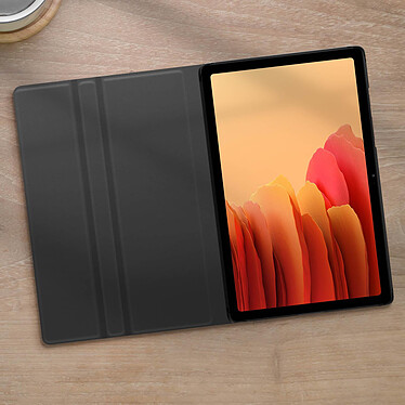 Anymode Étui pour Samsung Tab A7 Support Vidéo Book Cover  noir pas cher