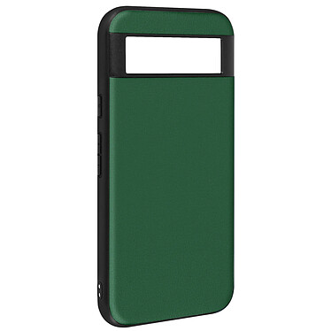 Avizar Coque pour Google Pixel 8A Bi-matière Aspect Cuir Cowhide Cover Vert